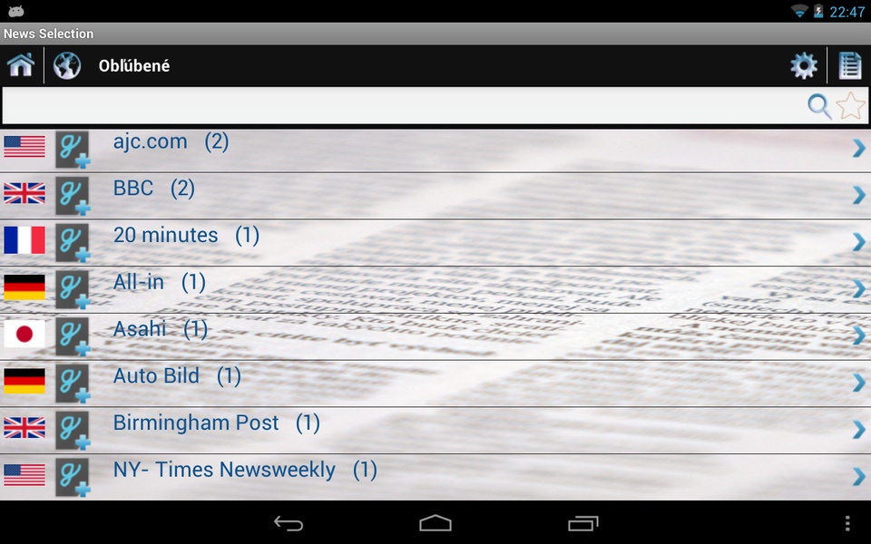 News Selection - Preview 5