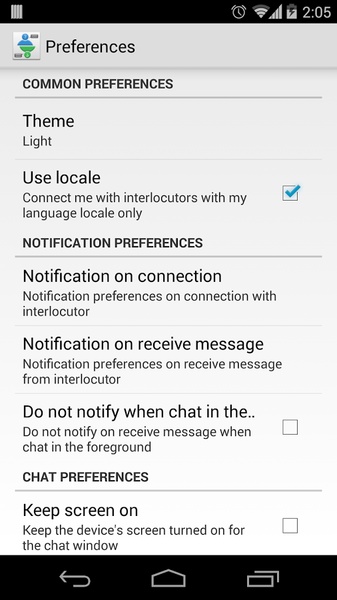 Anonymous chat - Preview 3
