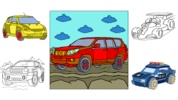 Cars Glitter Coloring Book screenshot 6