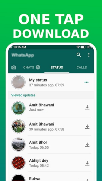 Whatsapp status - Preview 3