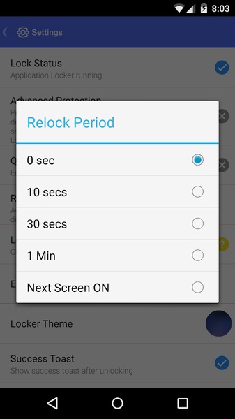 Application-Locker Free - Preview 3
