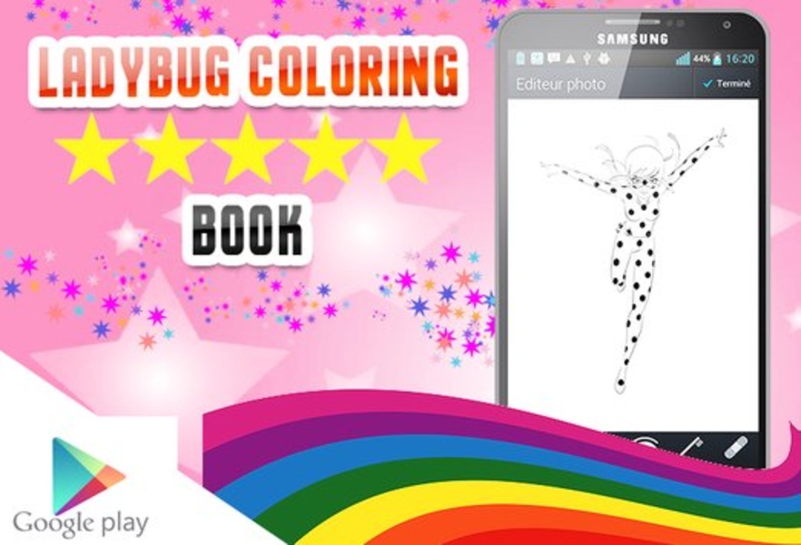 ladybug Coloring Book - Preview 3