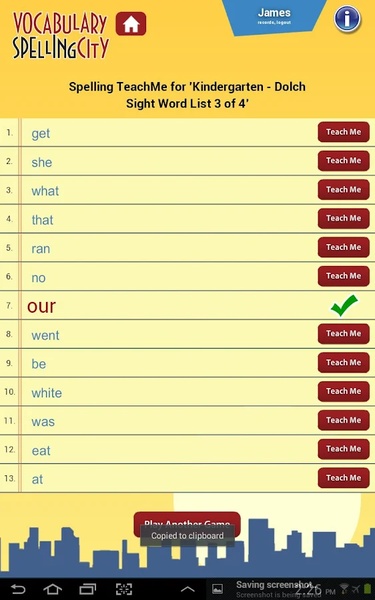 SpellingCity - Preview 2