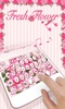 Fresh Flower GO Keyboard Theme screenshot 2