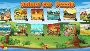 Animal Car Puzzle screenshot 1