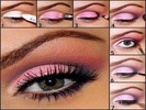 Make up your eyes step by step screenshot 10
