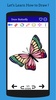 How to Draw an Easy Butterfly screenshot 6