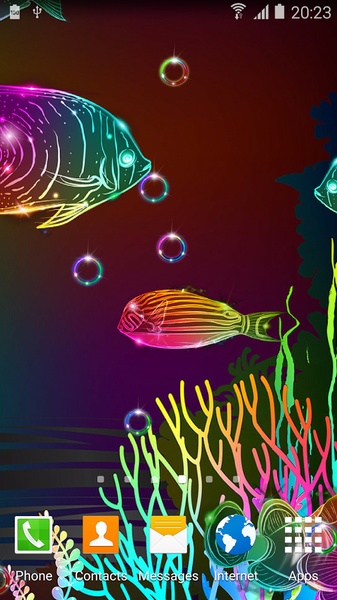 Neon Fish Live Wallpaper - Preview 6