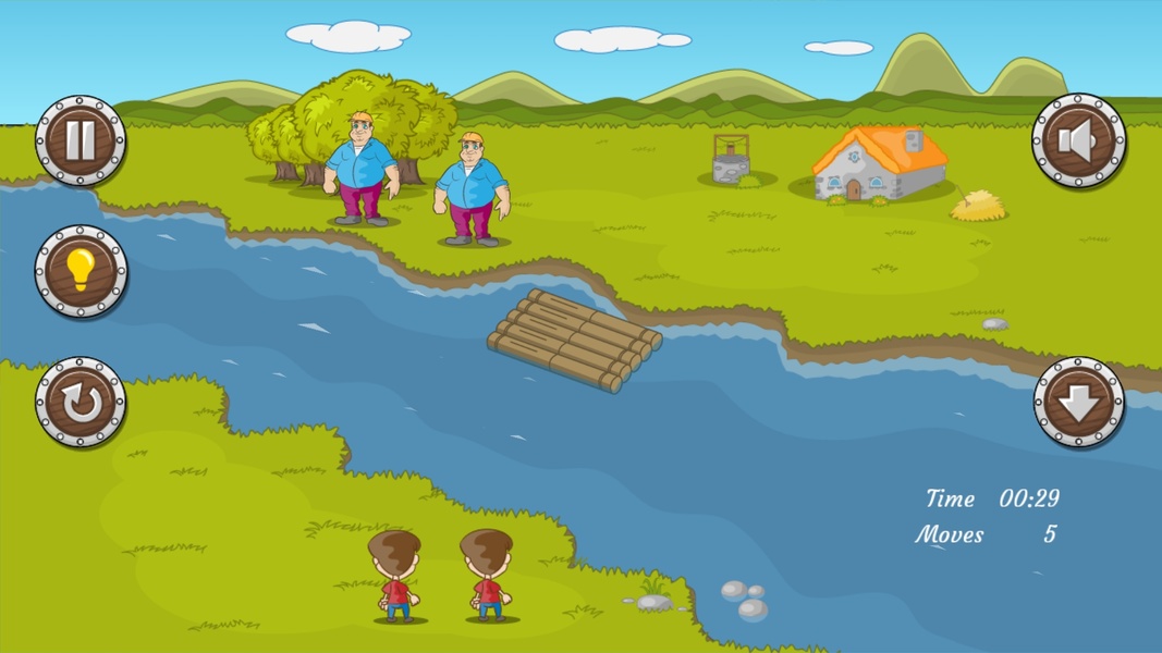 River Crossing IQ Logic Puzzles - Preview 7