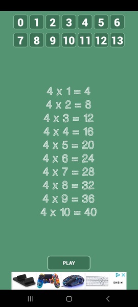 Multiplication tables games - Preview 11