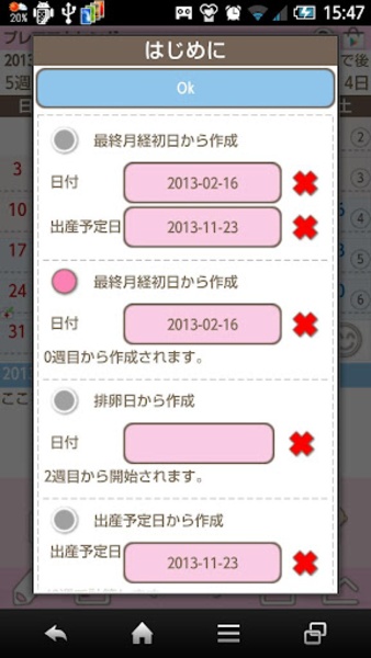Premama Calendar Free - Preview 4