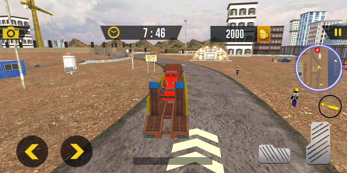 Stickman City Construction Excavator - Preview 3