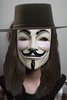 Anonymous Mask Photo Stickers screenshot 1