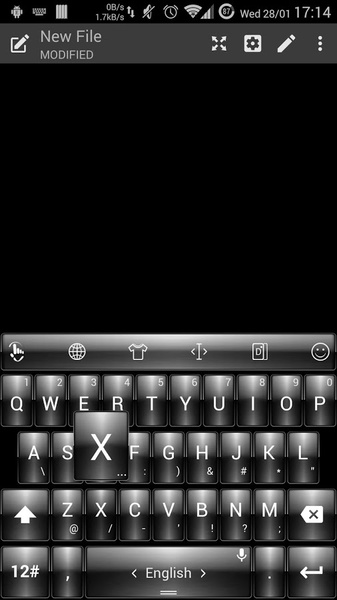 Theme x TouchPal Dusk White - Preview 7