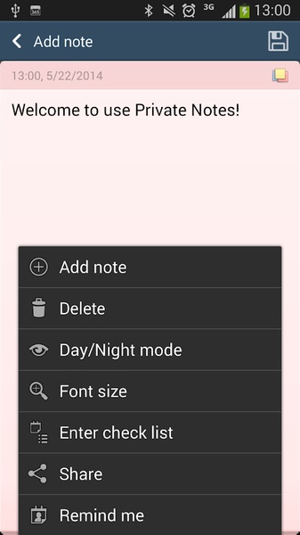 Private Notes - Preview 2