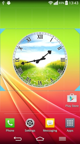 Sunny Spring Clock - Preview 1