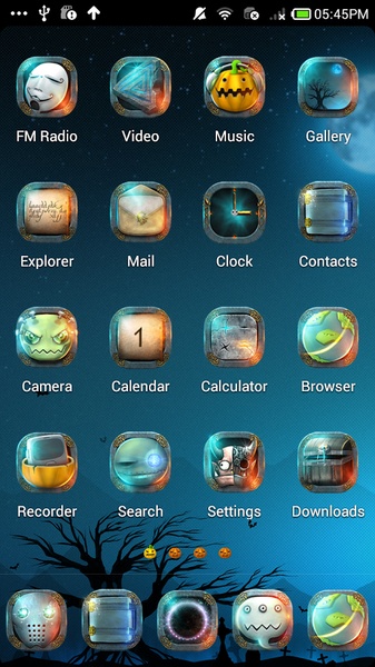 The small monster_Turbo Launcher theme - Preview 2