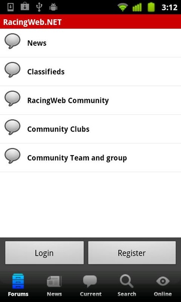 RacingWeb Mobile - Preview 3