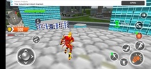 Flying Robot Rope Hero screenshot 5