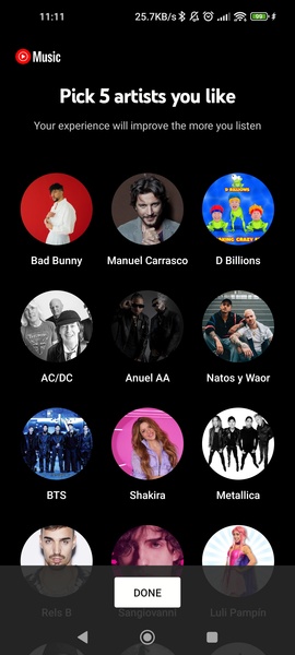YouTube Music Vanced screenshot