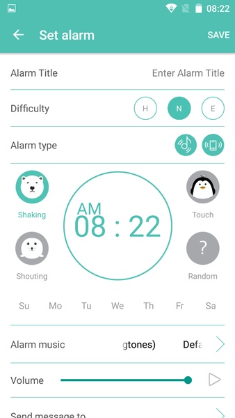 Shake-it Alarm - Preview 1