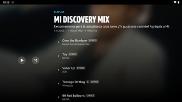 Amazon Music (Android TV) screenshot 3