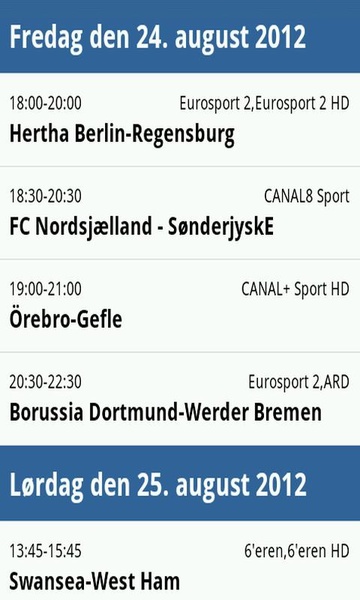 Soccer on TV - Preview 1