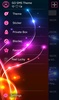 GO SMS Neon Colors Theme screenshot 6