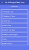 Top 99 Songs of Katy Perry screenshot 6