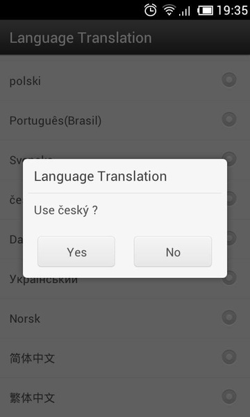 GO Weather EX Czech Language - Preview 2