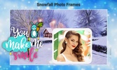 Snowfall Photo Frames screenshot 3