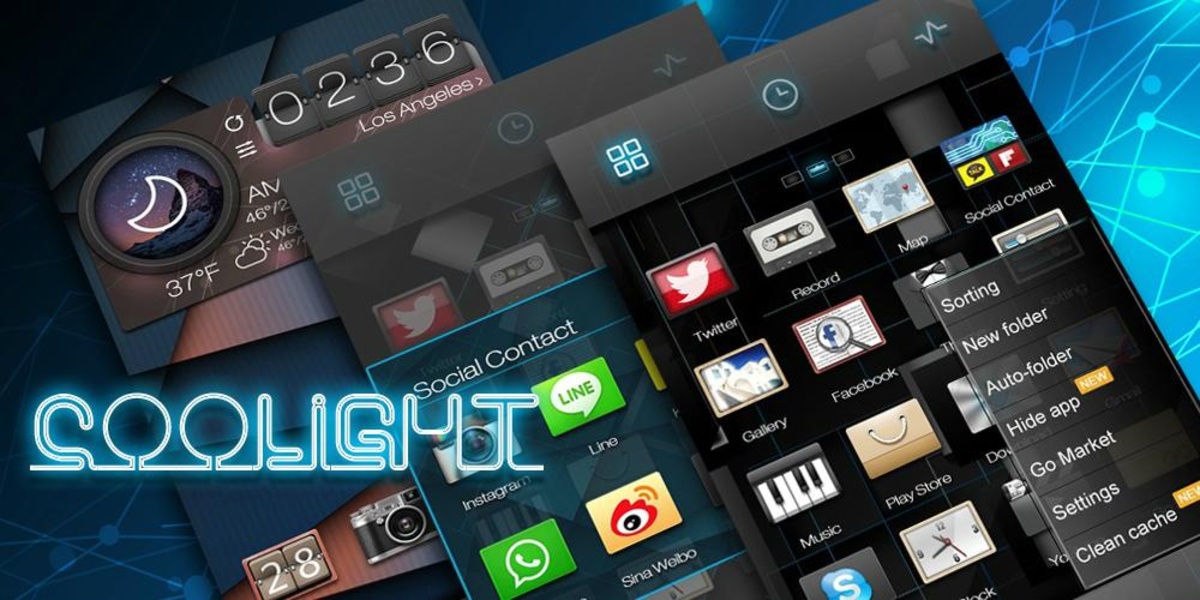Coolight GO Launcher Theme - Preview 7
