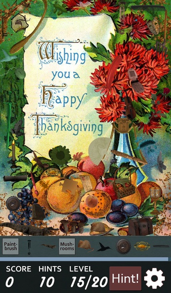 Hidden Object - Happy Thanksgiving Free - Preview 2