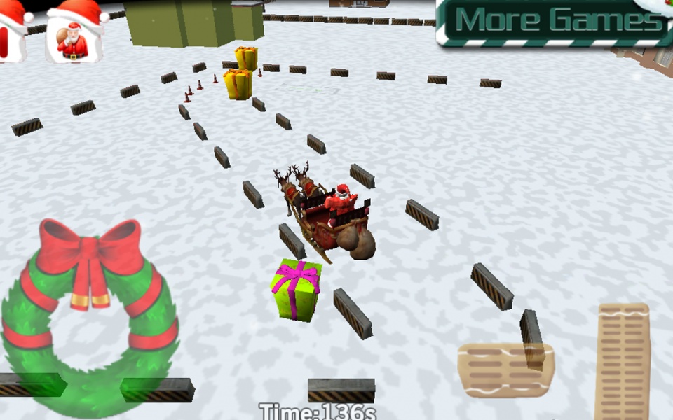 Santa Sleigh Parking - Preview 9