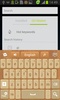 Wood Keyboard Go Theme screenshot 5