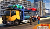 Car Transport Airplane Games screenshot 13