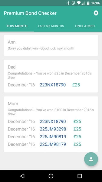 Premium Bond Checker - Preview 2