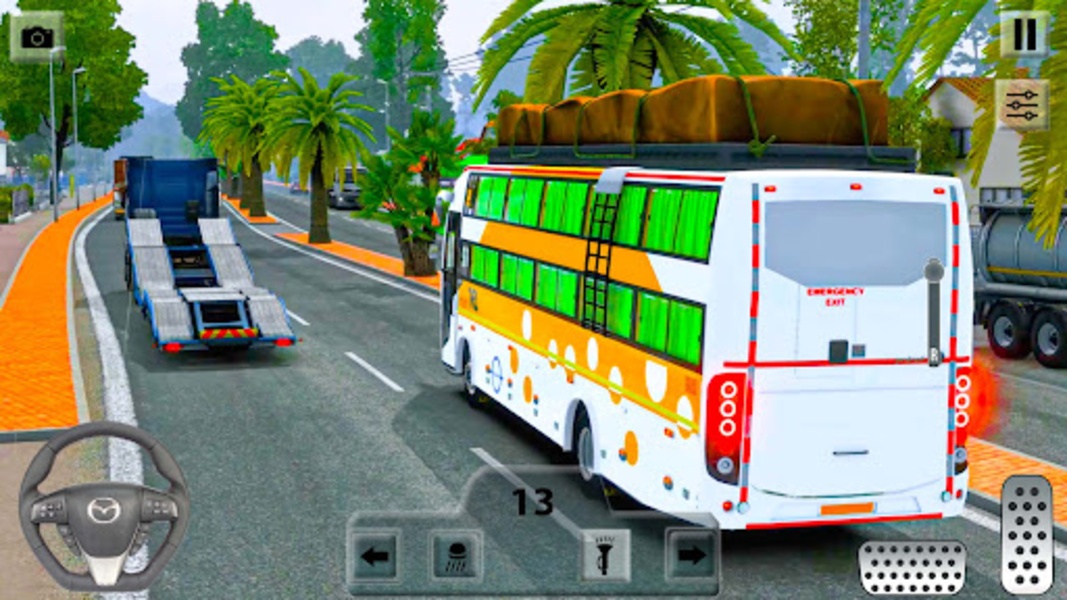 Indian Bus Uphill Driving Game - Preview 6