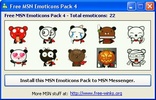 Free MSN Emoticons Pack 04 screenshot 2