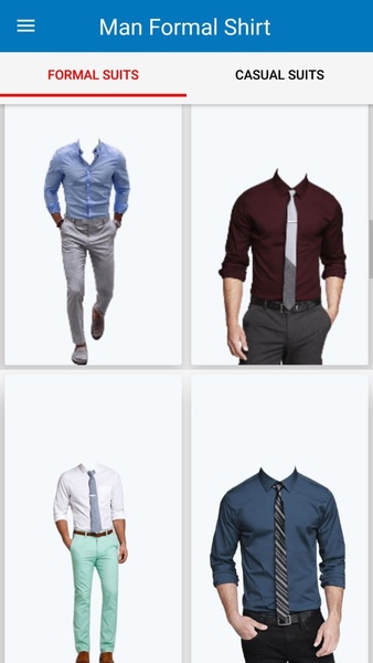 Man Formal Shirt Photo Suit Editor - Preview 5