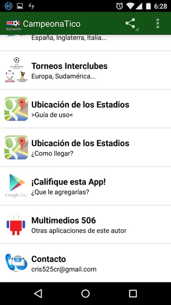 CampeonaTico APP - Preview 1