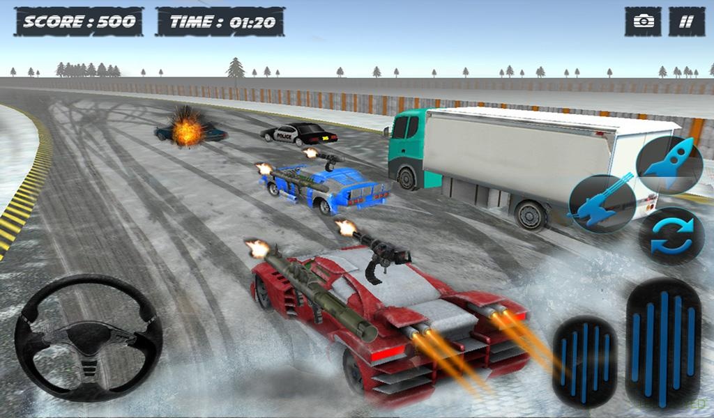 Snow Traffic Car Racing Rider - Preview 6