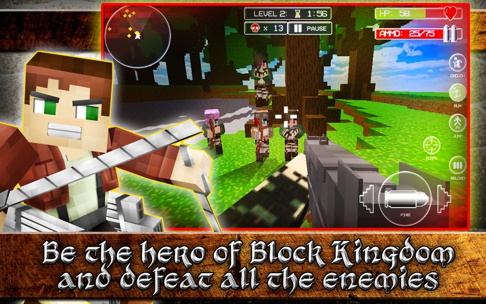Titan Attack on Block Kingdom - Preview 2