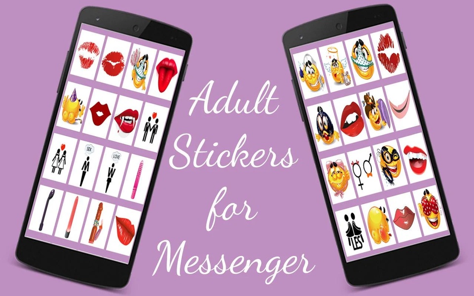 Naughty stickers deals for messenger