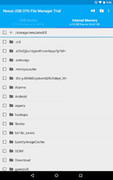 USB OTG File Manager for Nexus Trial - Preview 2