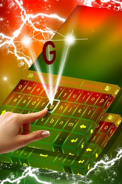 Theme Keyboard Rasta - Preview 4