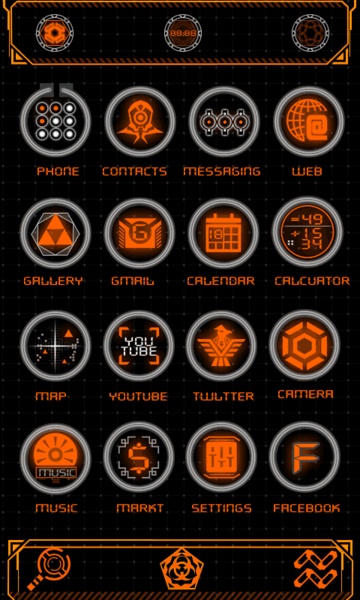 The Star GOLauncher EX Theme - Preview 3