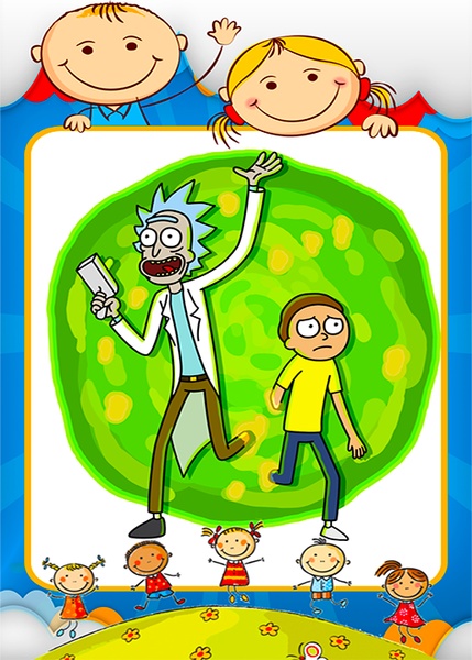 Coloring Rick And Morty Games - Preview 7