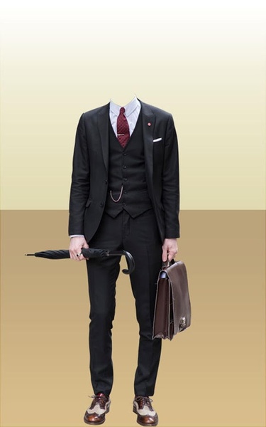 London Men Fashion Photo Suit - Preview 5