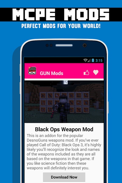GUN MOD MCPE - Preview 3